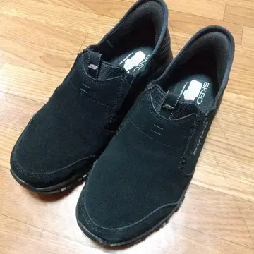 스케쳐스 스니커즈 스웨이드 블랙 25cm 여성용