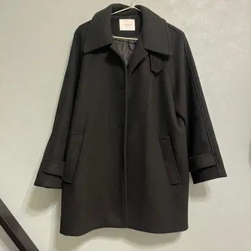 From beginning 블랙 울 코트