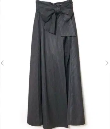 meltthelady waist ribbon slit skirt