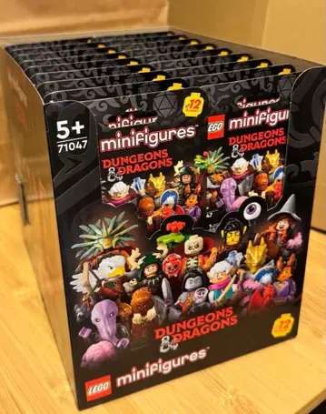 레고 LEGO 미니 피규어 던전스 앤 드래곤즈 71047 BOX 36개입