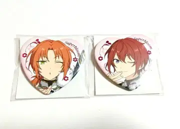 [ 즉시 구매 가능/세트 ] 앙스타 스타포니 하트 캔뱃지 레오 츠카사