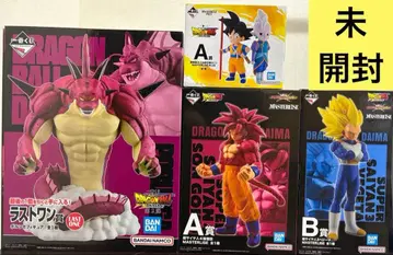 제일복권 드래곤볼 DAIMA 손오공 베지터 포룽가 4종 미개봉