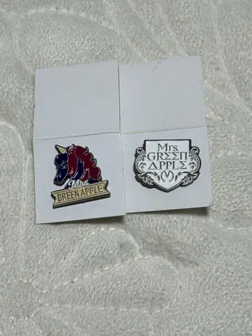 미세스 그린애플 에덴의 동산 핀 배지 세트