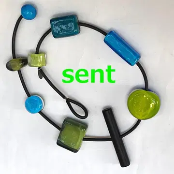 B45 SENT 베네치아 유리 목걸이