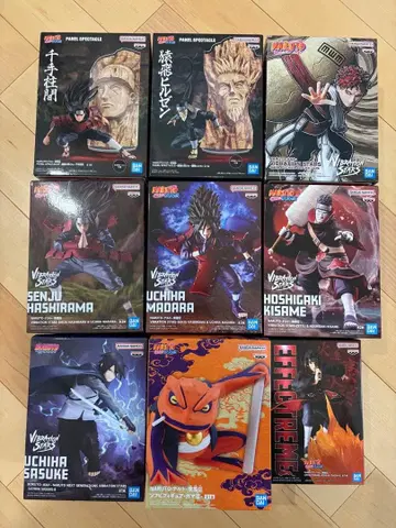 NARUTO 피규어 9체 세트