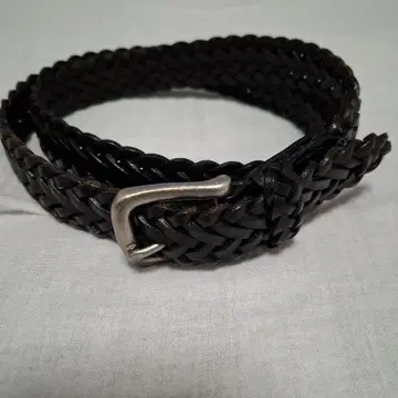 SHIPS 웨빙 벨트 L 사이즈 블랙 110cm