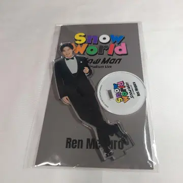 아크릴 스탠드 Snow World 메구로 렌 Snow Man