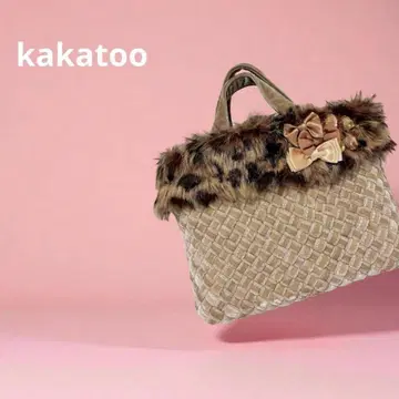 카카투 백 인조 모피 새상품