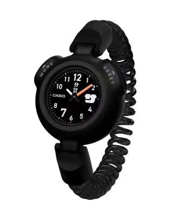 시계 CASIO 블랙 SAN-100H-1BJR 사우나 시계