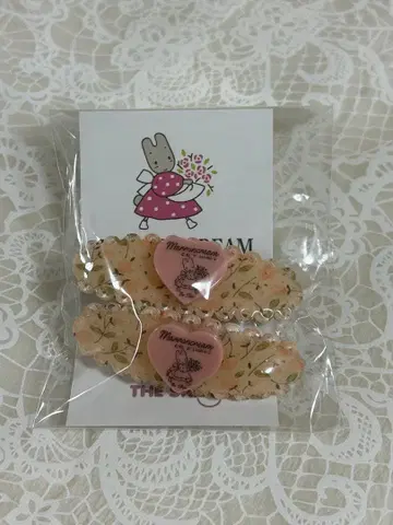 the skips 마론 크림 헤어 머리핀 머리핀 액세서리