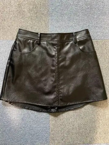 gyda 스커트 미니 스커트 가죽 스커트 M 사이즈