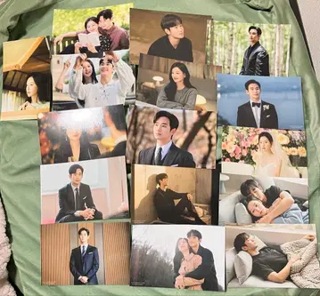 눈물의 여왕 팝업 스토어 엽서 세트 사진 세트