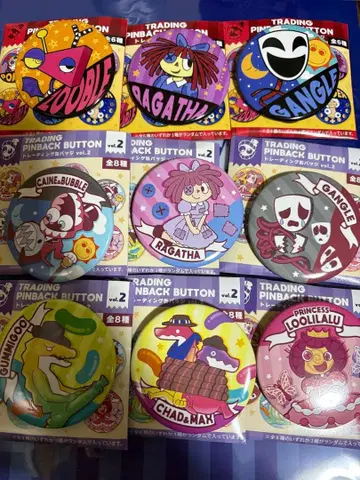 어메이징 디지털 서커스 캔뱃지 세트