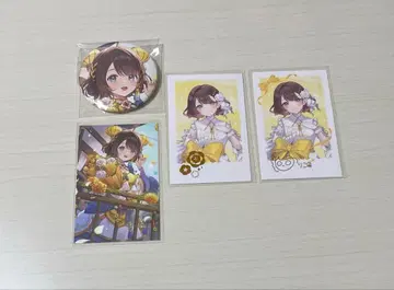 니지산지 시가 리코 생일 캔뱃지