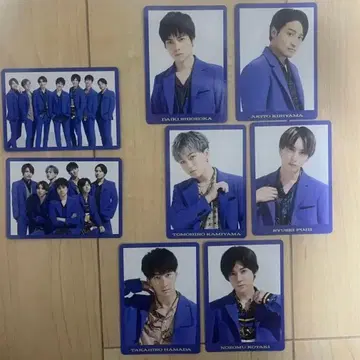 쟈니즈 WEST 키도아이라쿠 CD 특전 트레이딩 카드