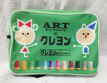 사쿠라 크레파스 백팩 크레용 패턴 패스 케이스 포함