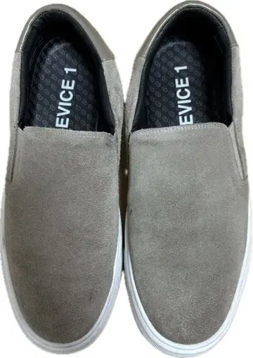 DEVICE1 스웨이드 슬립온 베이지 AOURE 울