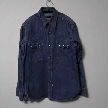 스컬진스 웨스턴 데님 셔츠