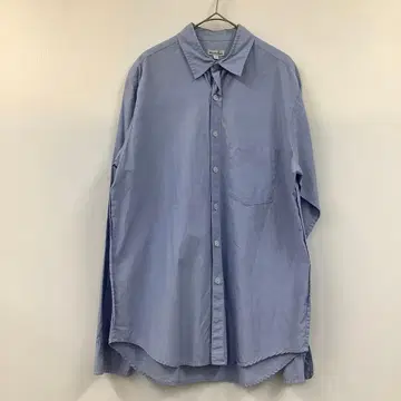 스티븐 앨런 긴팔 버튼 셔츠 심플 무지