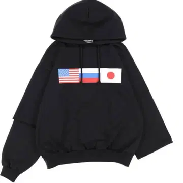 GOSHA RUBCHINSKIY 18aw 레이어드 후드티