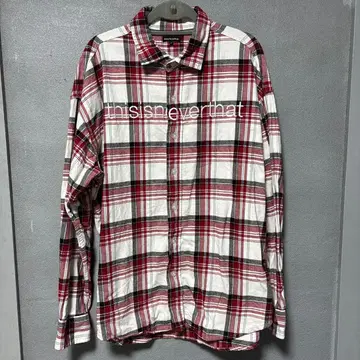 thisisneverthat 체크 무늬 셔츠