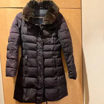 HETREGO 에트레고 다운 38 사이즈 흑먹색