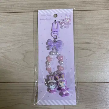 [ 미사용 새상품 ] 산리오 메조피아노 콜라보 쿠로미 베리에 키링