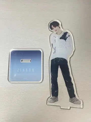 treasure 지훈 샤이닝 솔로 아크릴 스탠드