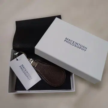 매킨토시 철학 키링 구둣주걱 가죽