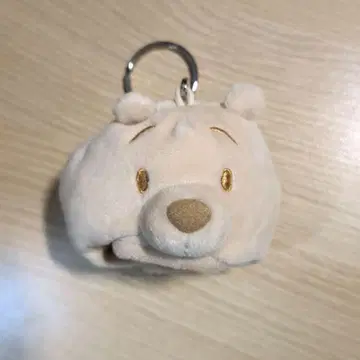 푸우 키체인 베이지