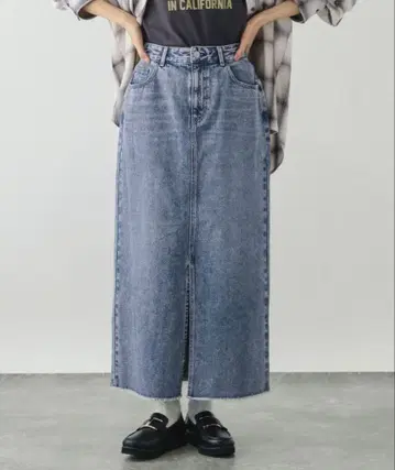 GOOD 데님 I라인 스커트/209642