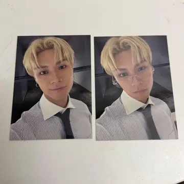 TJBB 우하라 유우히 포토 카드 2종 세트