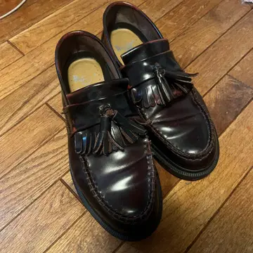 r.Martens ADRIAN 태슬 로퍼 체리 레드 UK6