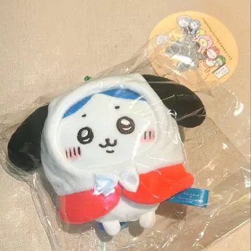 치이카와 x 산리오 캐릭터즈 쁘띠 미니 후드 마스코트 하치와레 포차코