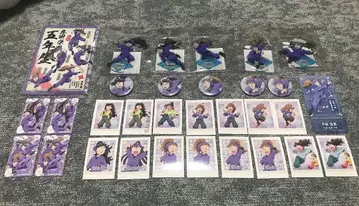 닌타마 란타로/체험전/아크릴 스탠드/캔 배지/파샤코레/5학년 세트