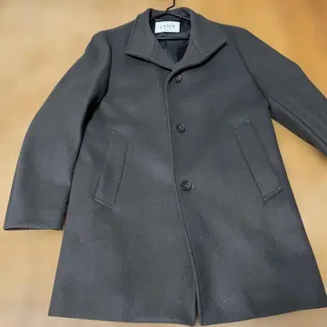 LANA 다크 그레이 체스터 코트