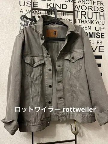 그레이 데님 자켓