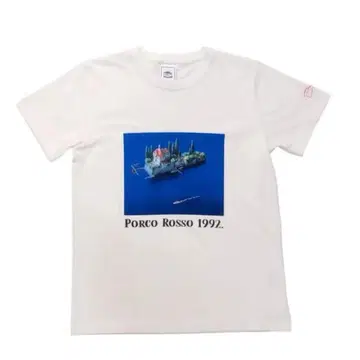 GBL 지브리 붉은 돼지 티셔츠 M 사이즈