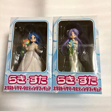 러키스타 엑스트라 썸머 웨딩 피규어 이즈미 코나타 히이라기 카가미