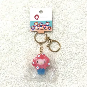 키티 오사카 간사이 만박 미야쿠미야쿠 산리오 나리키리 키링 클리어 컬러