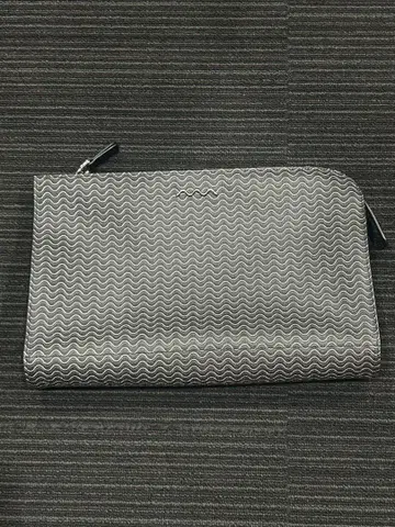 ZANELLATO 물결 무늬 클러치백 수납 가방 포함