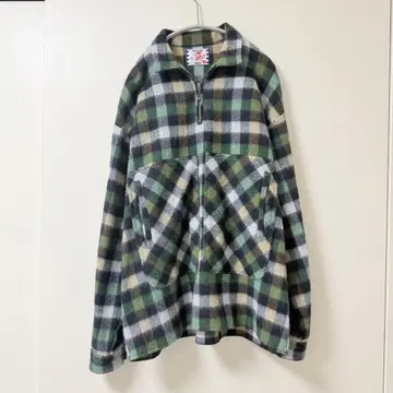 SON OF THE CHEESE Flannels 체크 P/O 셔츠