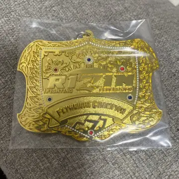 RIZIN 제일복권 D상 챔피온 벨트 메탈 참