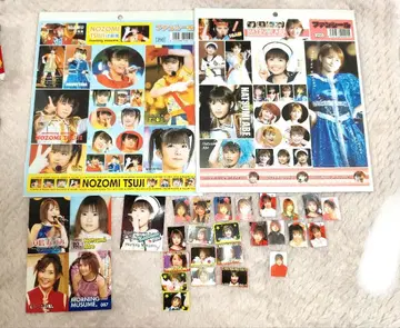 헤이세이 당시 모닝구무스메 츠지 노조미 아베 나츠미 씰 푸리쿠라