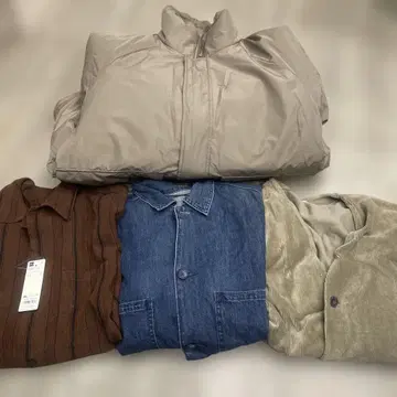 남성용 의류 묶음 판매 GU XL