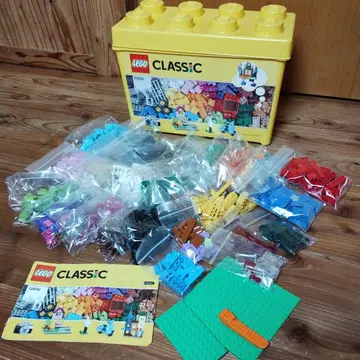 LEGO CLASSIC 10698 빨간색 바케츠 블록 세트