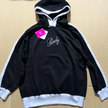 새상품 Rady 로고 큐빅 바이컬러 후디