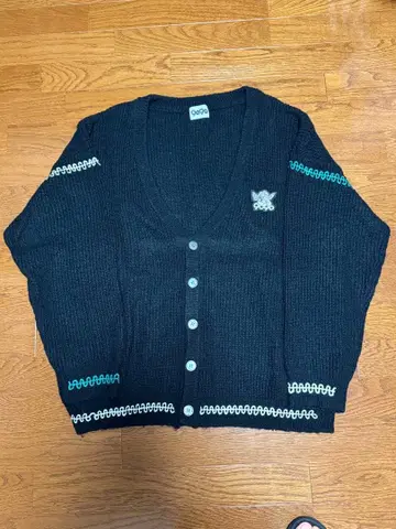 9090 가디건 블랙