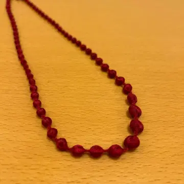 트리플오우000 목걸이 레드