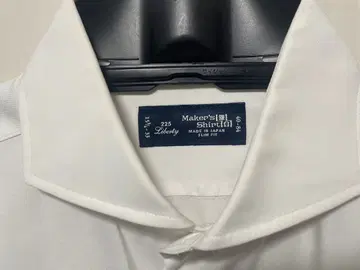 가마쿠라 셔츠 슬림핏 화이트 드레스 셔츠